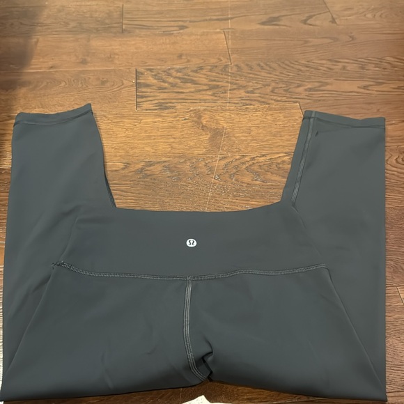Lululemon. Gray, Align leggings. Worn less than a handful of times. - Picture 3 of 3